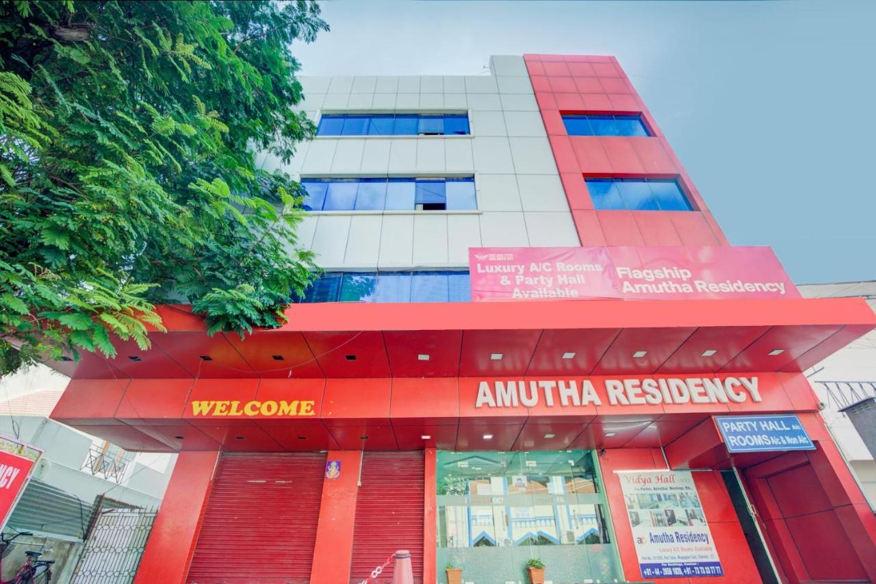 Hotel Oyo Flagship Amutha Residency Čennai Exteriér fotografie